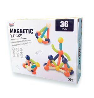 Sticks Magnéticos 36 Piezas