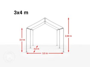 Carpa Estructural  4 X 3 Mt