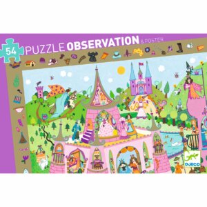 Puzzle Observation & Poster- 54 Piezas – Djeco