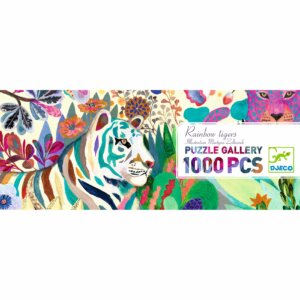 Puzzle Gallery Rainbow Tigers 1000 Piezas