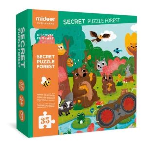 Puzzle Observación Secretos Del Bosque