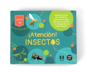 Juego De Cartas Atención! Insectos PIKA