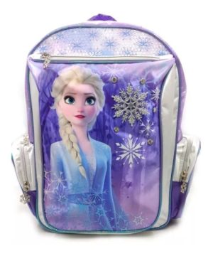 Mochila Escolar – Ana Y Elsa Frozen Disney –
