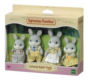 Familia De Conejos Cottontail- Sylvanian Families