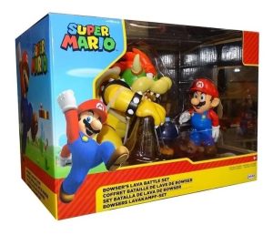 Super Mario set batalla de lava de Bowser