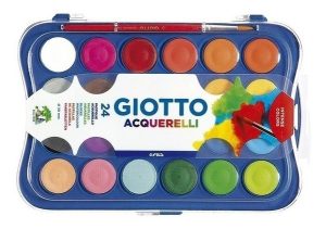 Acquarellas Giotto 24 Colores