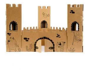Castillo de cartón para Monstruos
