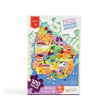 Puzzle Conociendo Uruguay PIKA 120 piezas