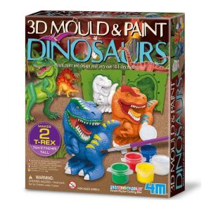 Dinosaurios Moldea Y Pinta