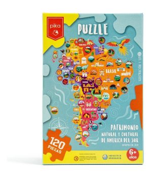 Puzzle Patrimonio de América del sur Pika 120 piezas