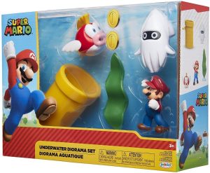 Super Mario Set Diorama Submarino – Adeleste