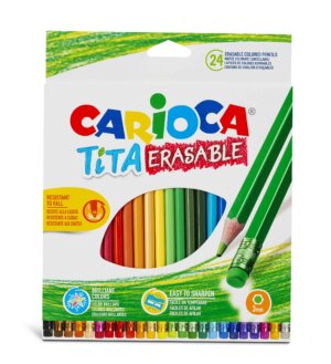 Lápices De Colores  Carioca Tita  24 Unidades