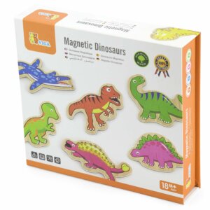 Dinosaurios 20 Piezas – Magnético  Viga