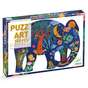 Puzzle 150 Piezas Elefante Niños  Djeco