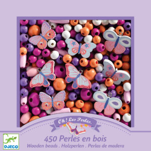 Perlas Madera – 450 Perlas