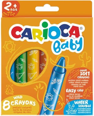 Carioca Baby Wild  Crayones  8 Colores