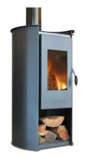 Calefactor A Leña – Tonel Look – Doble Combustión – Alcazar