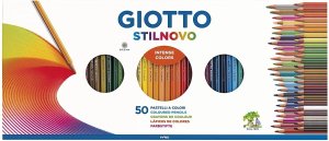Lapices Stilnovo  Giotto  50 Colores Intensos