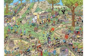 Puzzle 1000 Piezas – Comic Puzzle – Jumbo – Bikes