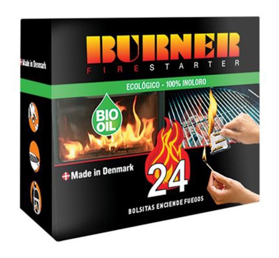 Burner – Bolsitas Enciende Fuego – 100% Ecológico