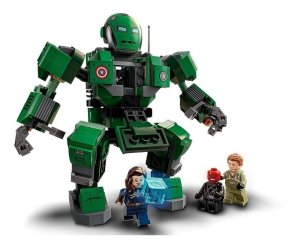 Lego Marvel  Capitana Carter Meca Gigante De Hydra