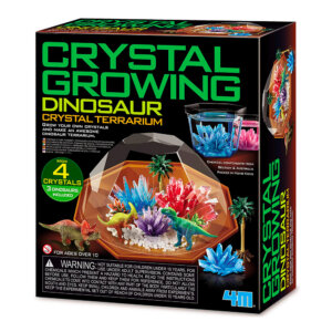 Terrario de Dinosaurios y Cristales  4M