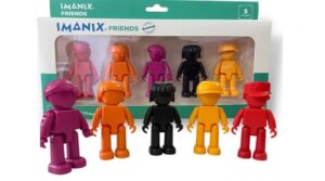 Imanix Friends 5 Figuras