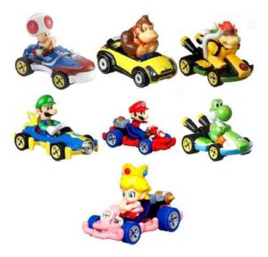 Figuras Super Mario Kart   Hot Wheels
